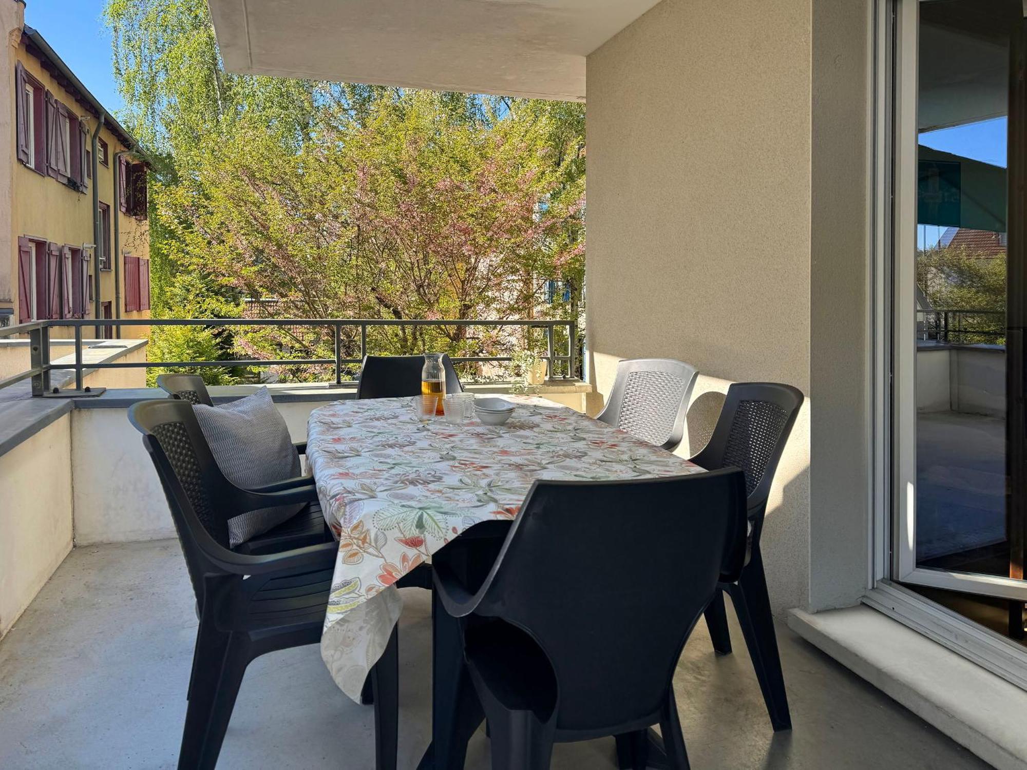 Joli 3P Avec Terrasse Et Garage Proche Centre Apartment Strasbourg Exterior foto